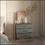 Commode, 3 tiroirs, 1 tablette
