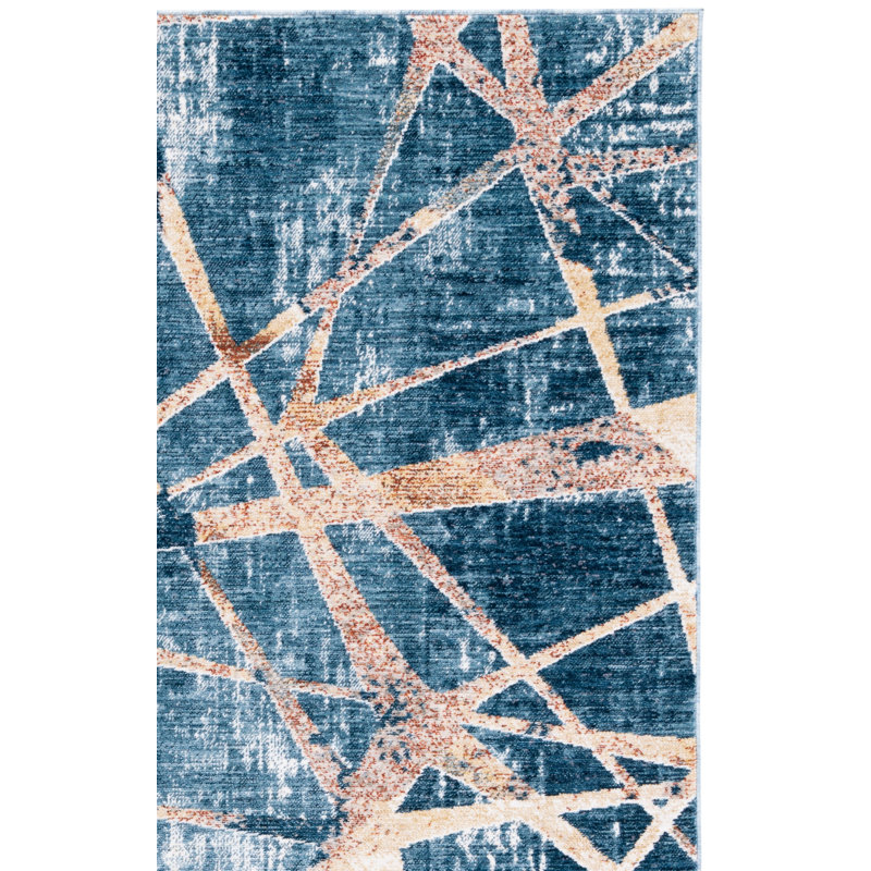 Olympia Performance Abstract Rug, Rectangle 4' x 6'