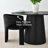  Set of 4 Modern Upholstered Barrel Dining Chair With Arm-1900434200