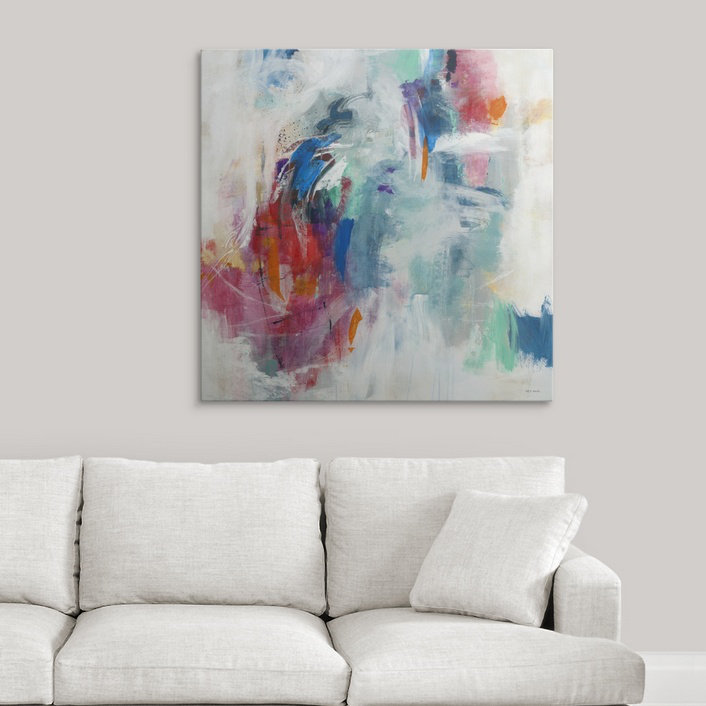 «Glensperth High Flying Act» par Jill Martin, reproduction d'art, H 48 po x l 48 po x P 1,5 po, Toile