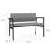 Avon Rx Healthcare Waiting Reception Loveseat Upholstered Seat And Back Metal Frame