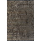 Rapture Gray/Brown Checkered Luxury Area Rug