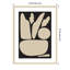 Reproduction d'art zen botanique zen noir et brun clair par Creative Bunch-1771874141-1771874136