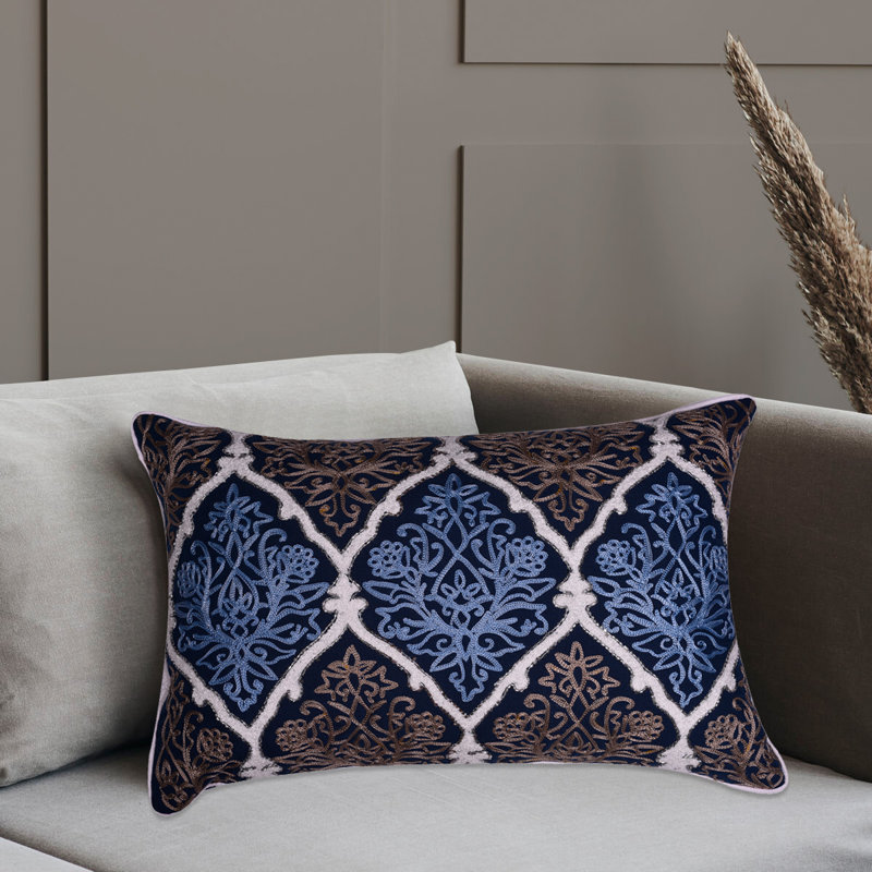Anxhela Geometric Throw Pillow