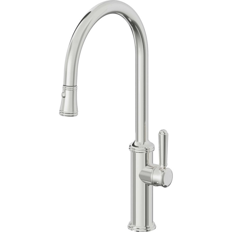 Davoli Kitchen Faucet, Polished Chrome