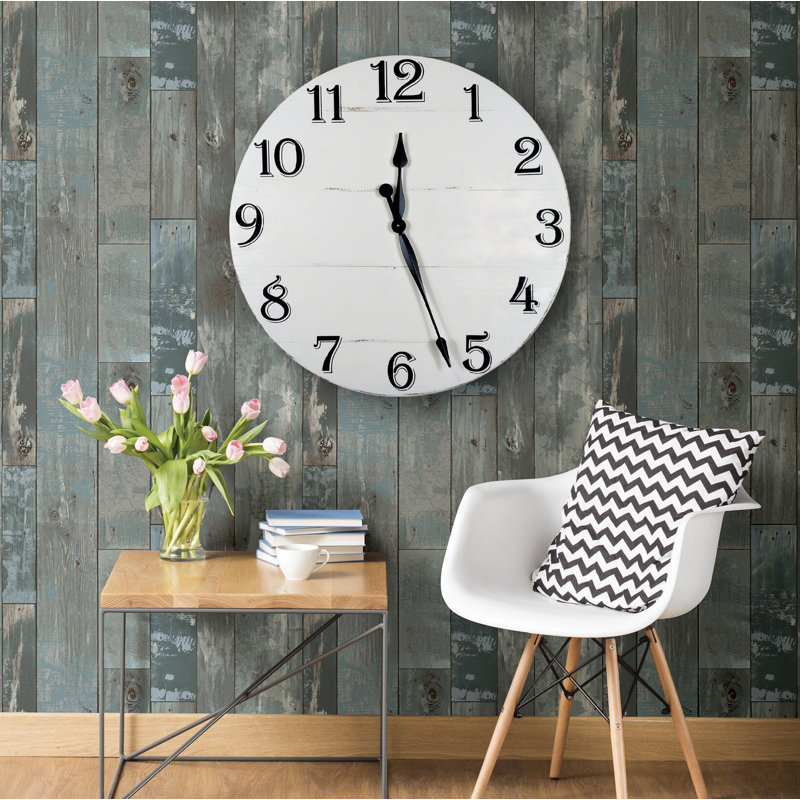 Abdoullah Wood Wall Clock, Medium