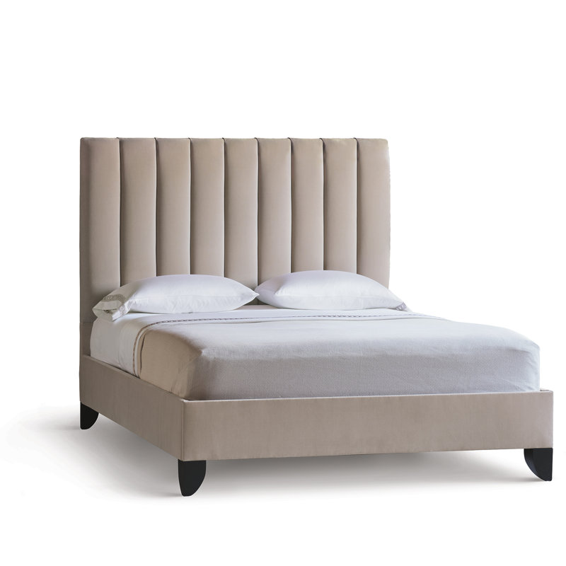 Kyler Upholstered Headboard, Khaki, King