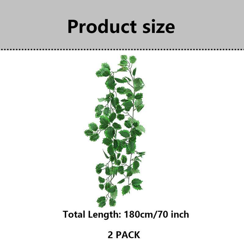 70'' in. Faux Garland