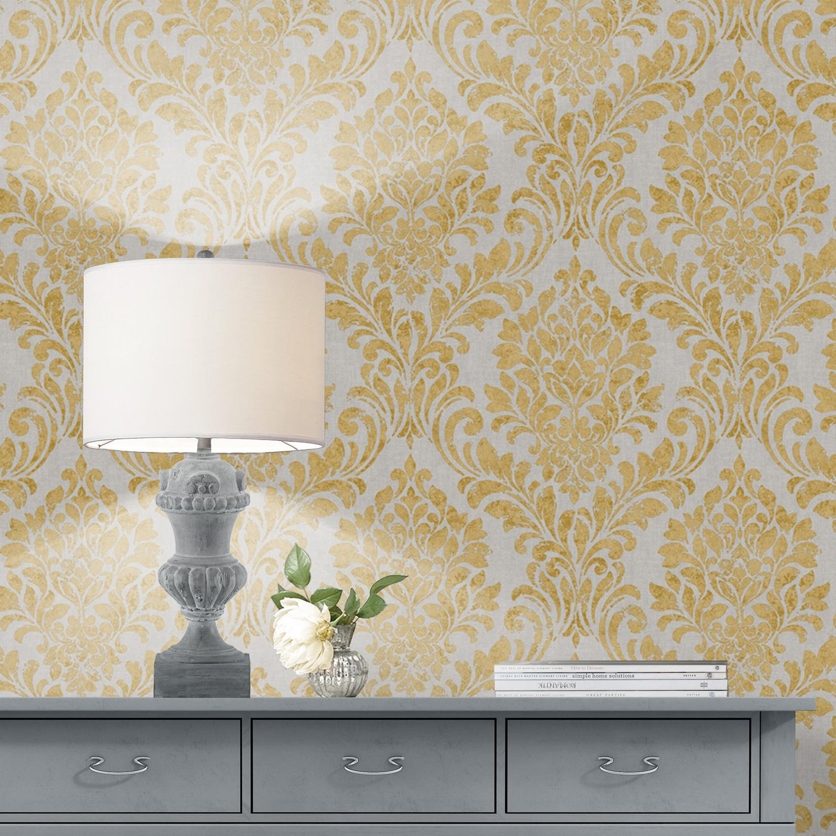 Astoria Grand Gillenwater 10.05m x 53cm Semi-Gloss Wallpaper Roll ...