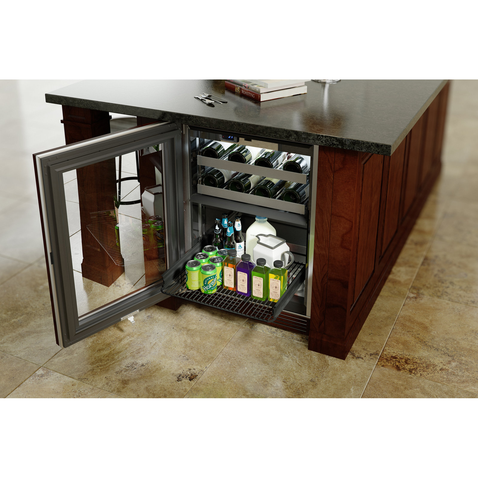 62 Can and 16 Wine Bottle Freestanding Beverage Refrigerator — FIN-0015545 | Fridge.com