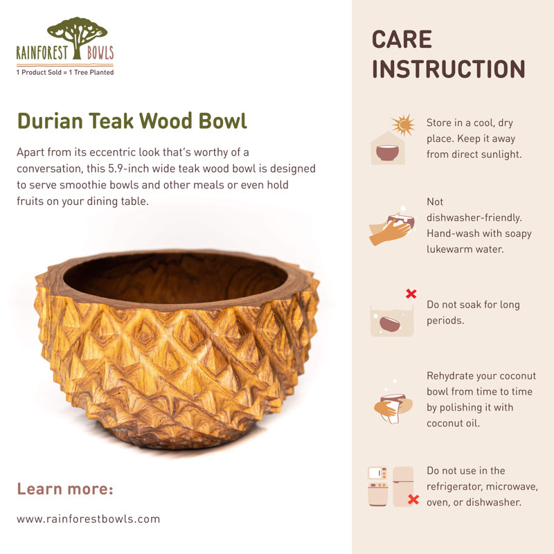 Durian 24 oz liq. Bol de service