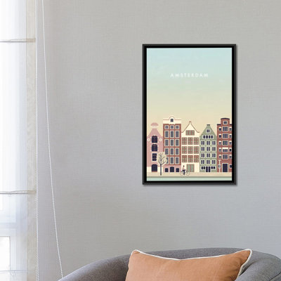« amsterdam », impression sur toile