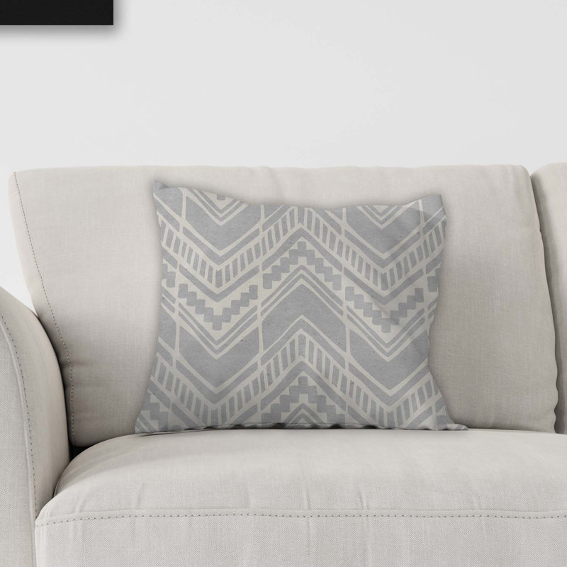  Housse et insert de coussin carré linéaire d'extérieur, 24" X 24"