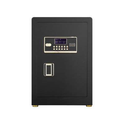 Alloy Steel Digital Safe Box With Keypad, Smart Alert & Spare Key – Security Safe For Home, Office & Hotel
