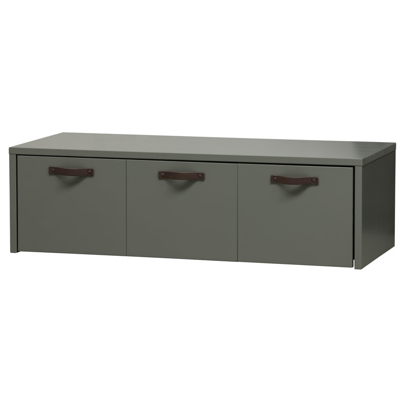 Wood Storage Bench