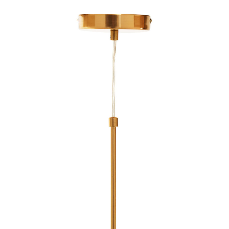 Aerick 1 - Light Gold Bowl Pendant
