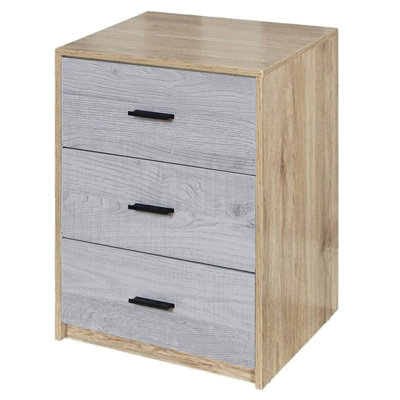 Diakite 40cm W Manufactured Wood Bedside Table