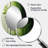 Green Ferm Simple Collage III - Green Oval Wall Mirror Decor-528160877