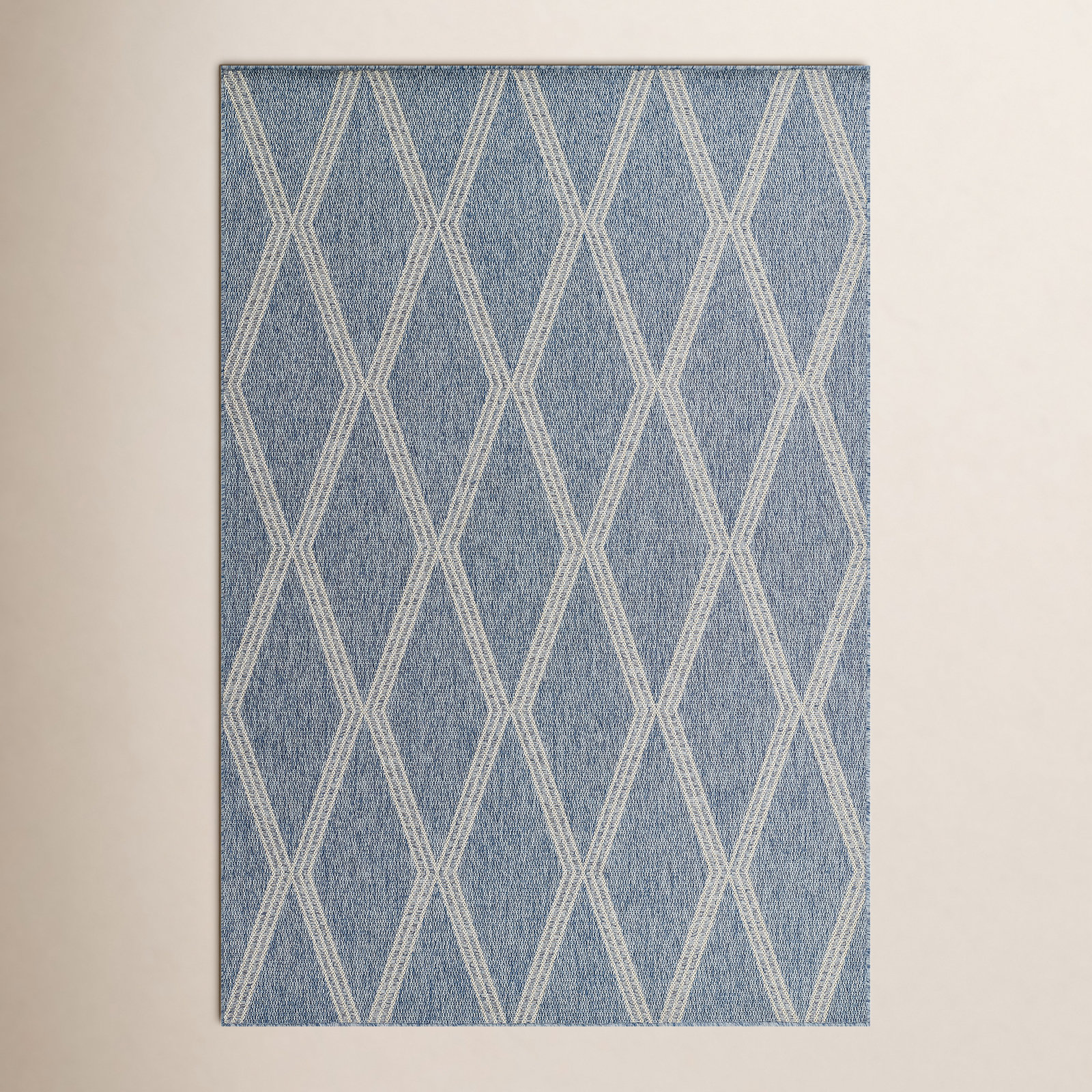 Twill Indoor/Outdoor Rug, Rectangle 4'1" x 6'