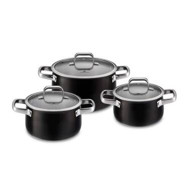 BergHOFF Forest 4Pc Non-stick Cast Aluminum Specialty Cookware Set, Glass  Lid - Bed Bath & Beyond - 39423225