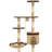 vidaXL Cat Tree Particle board, plush, sisal rope-1635508384