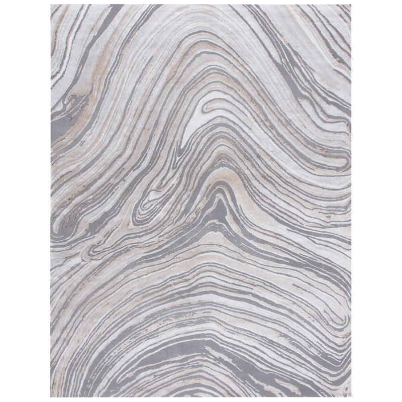 Tapis abstrait Aneas Performance, Rectangle 2 pi 7 po x 5 pi