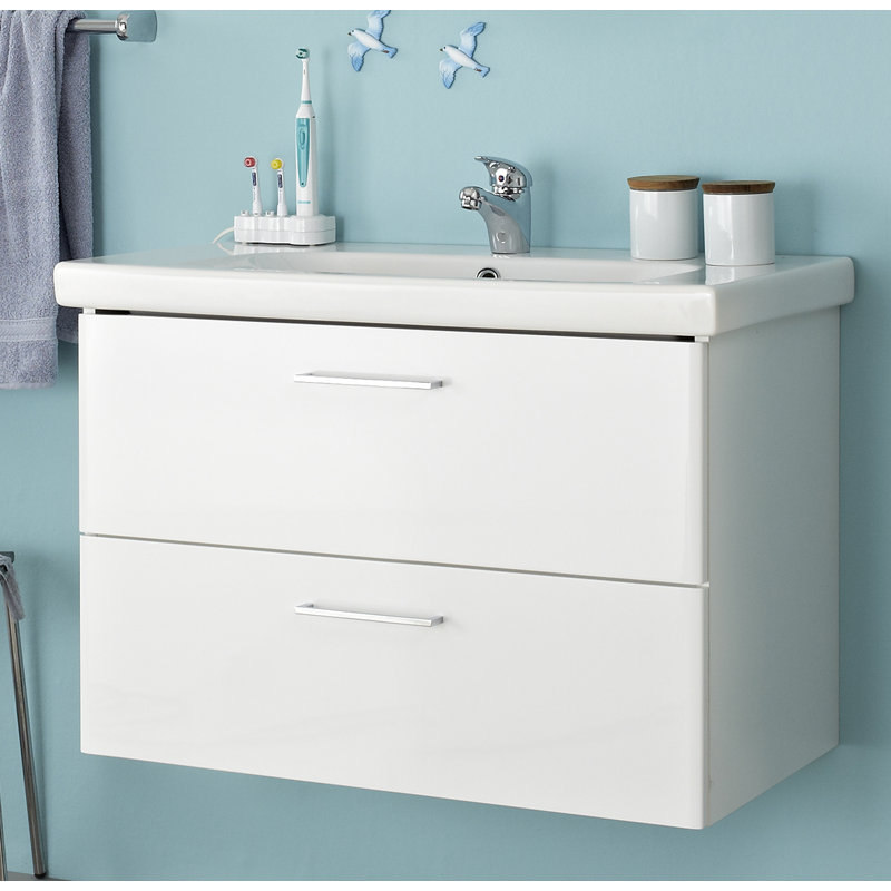 QuickSet 316 Wall Mounted Single Vanity Unit