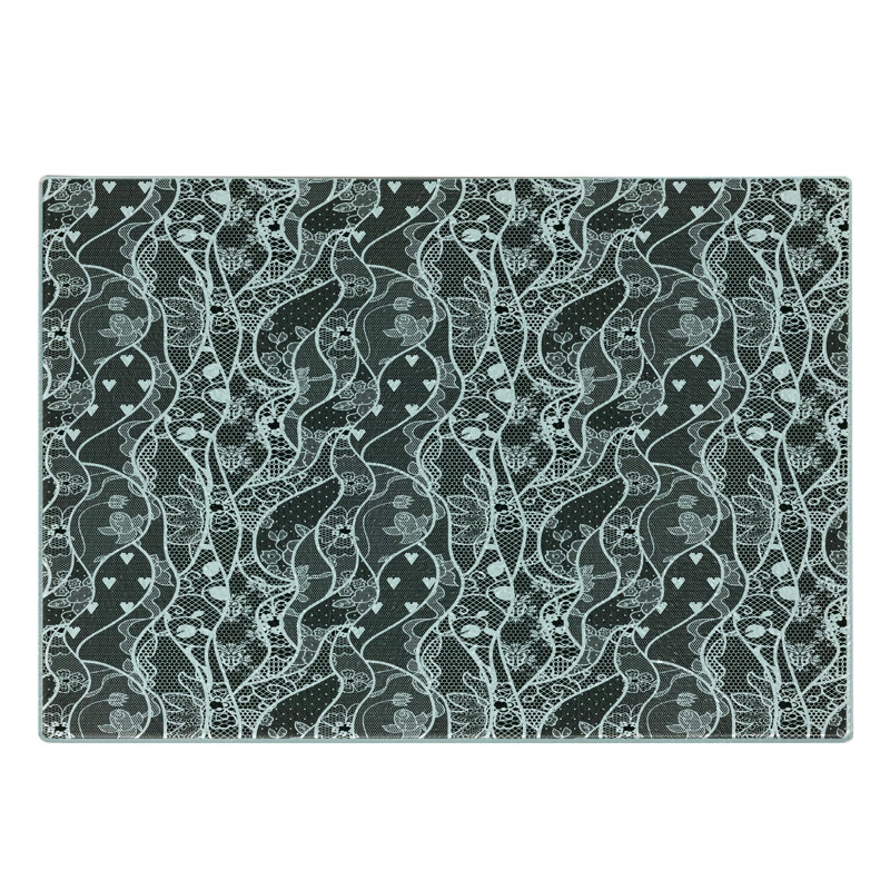 Planche à découper en verre trempé Ambesonne