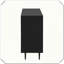 Armoire latérale moderne et minimaliste avec tablettes réglables et rangement à porte géométrique, élégant et fonctionnel