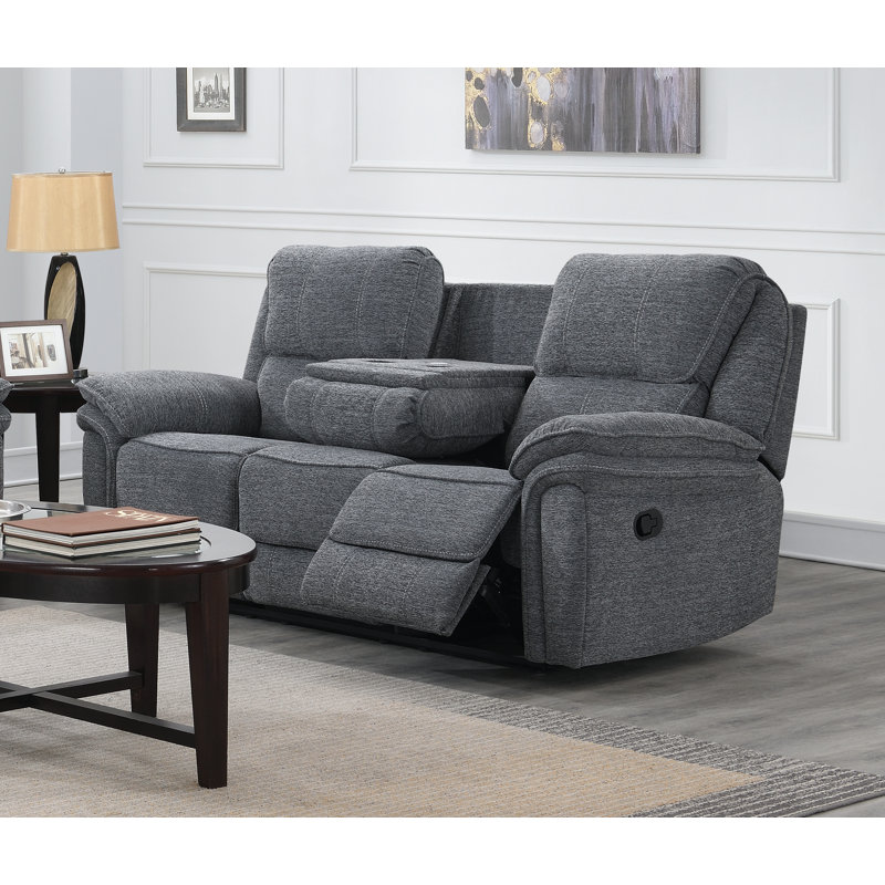 Altovese 3 Seater Polyester Blend Recliner Sofa