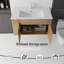 Meuble-lavabo flottant avec lavabo, porte à fermeture en douceur, lavabo en céramique, contreplaqué-1479277377-1479277378