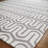 Kobe Geometric Handmade Tufted Beige/Gray Area Rug-17859547