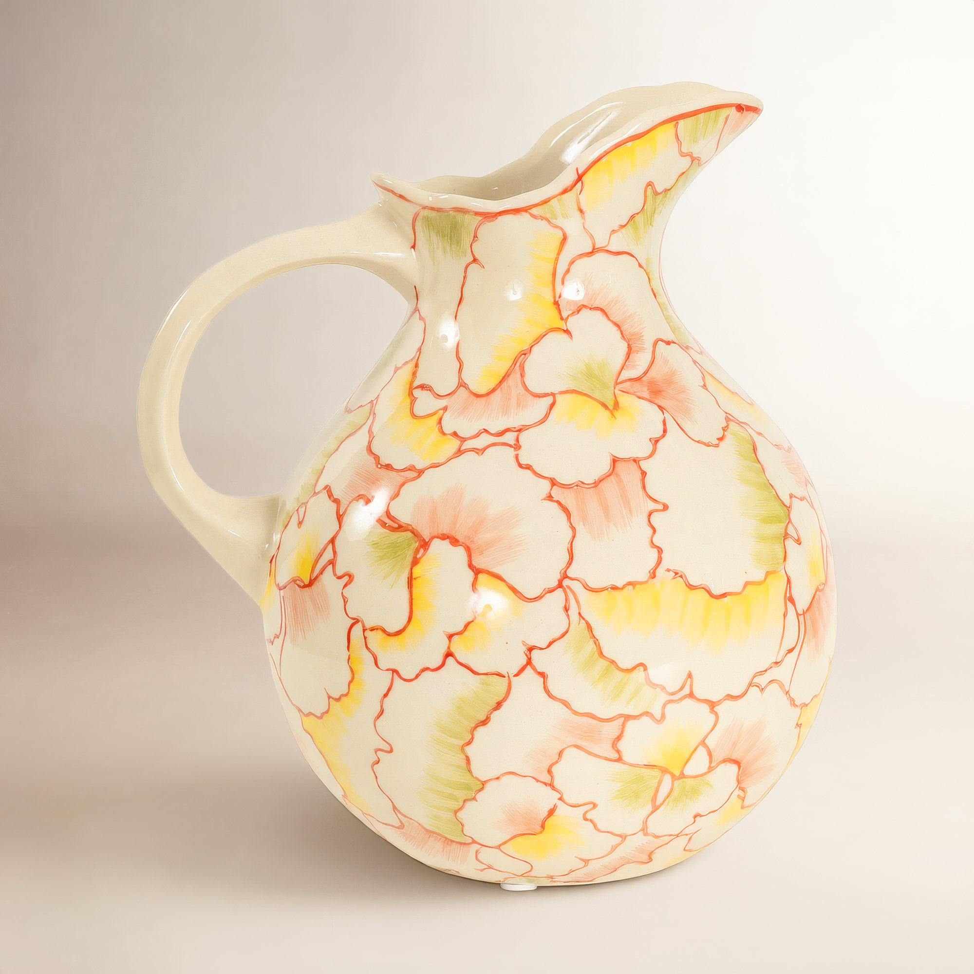 Clara , White/Yellow/Pink/Cream