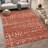Machine Washable Indoor/Outdoor Chantille ACN2540 Abstract Rug-299843190-299843214