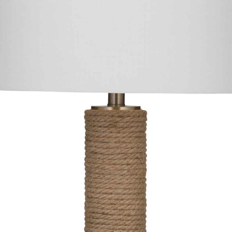 Lampe de table en rotin Darein
