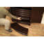 Round Mahogany Wood Dining Table