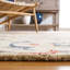 Tapis oriental en laine / coton / latex touffeté à la main Metro en rouge / beige-1034466026