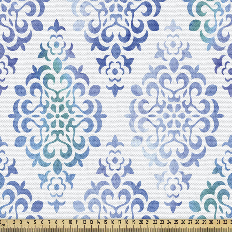 Tissu aquarelle Ambesonne, l 58 po x L 108 po