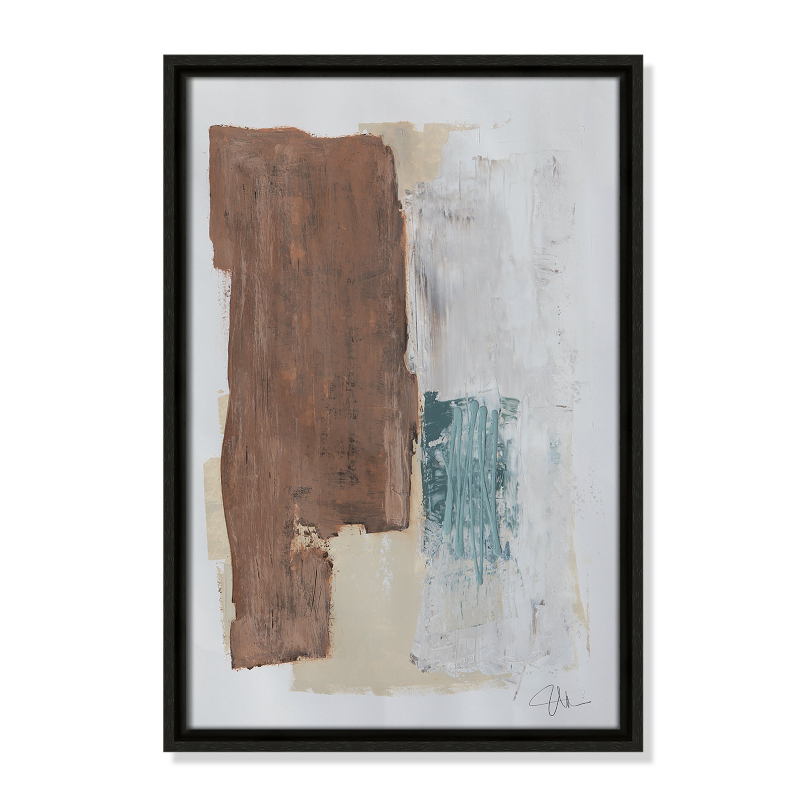 Rosena I Print, 19.5'' H x 13.5'' W x 2'' D, Espresso Framed