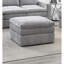 Fauteuil confort moderne en suède moderne avec coussin moelleux-146708014