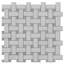 PANIER TISSU DOLOMITE AVEC POL GRIS