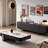 Minimalist rectangular coffee table