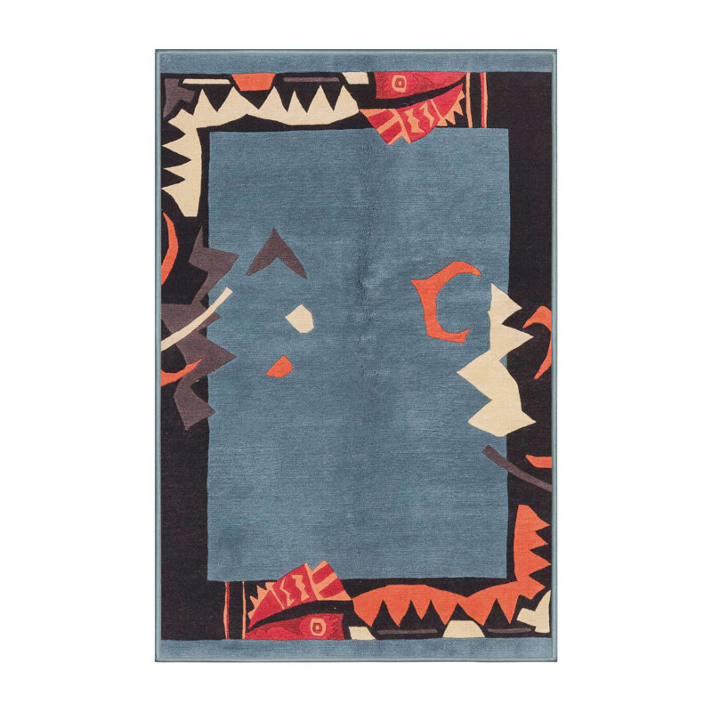 Abstract Indoor Rug, Rectangle 2' x 3'
