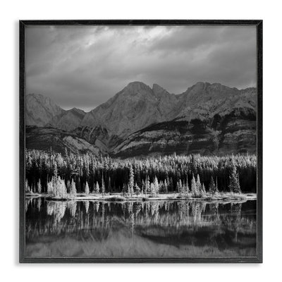 Two Jack Lake Landscape Framed Giclee Art by Chip Forelli