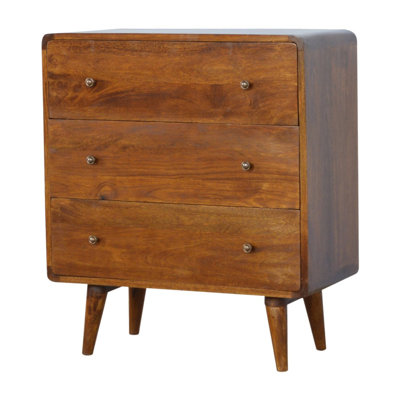 Commode courbée courbée