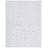 Kenosha Hand Tufted Viscose/Wool/Cotton Chevron Rug in Gray/Ivory-524991830