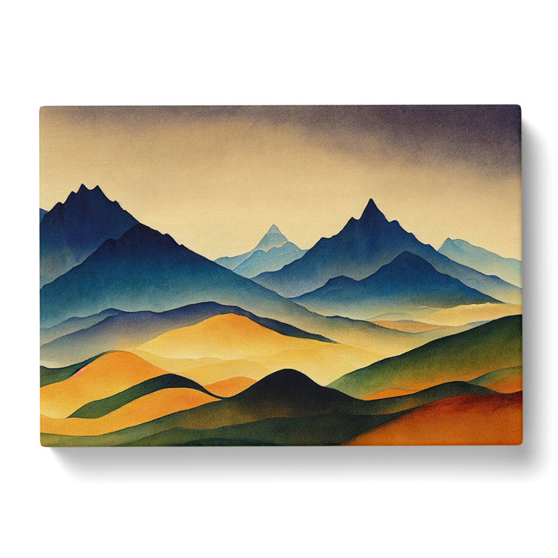 Mountain Vol.2 - Wrapped Canvas, 50cm H x 76cm W x 3cm D