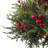 Cedar Berry Candelabrum Silk Arrangement
