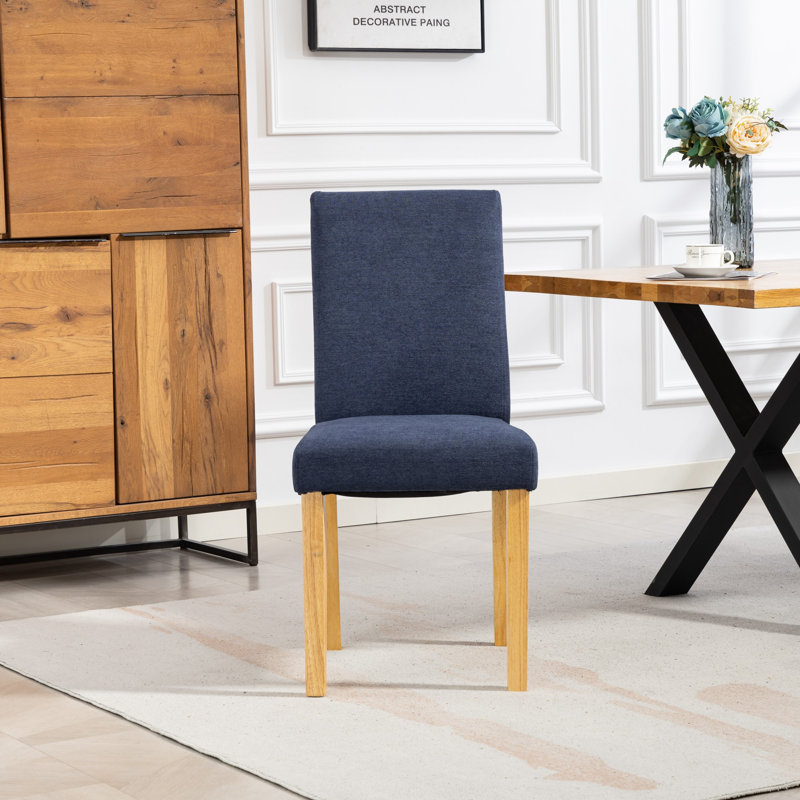 47.5 cm H Parsons Chair, Blue