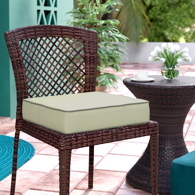 Coussin de chaise d'extérieur Carolena Sunbrella, H 5 po x l 25 po x P 25 po